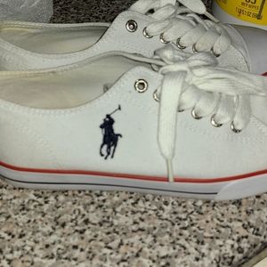 Polo white sneakers